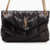 Túi LouLou puffer Saint Laurent nữ đen